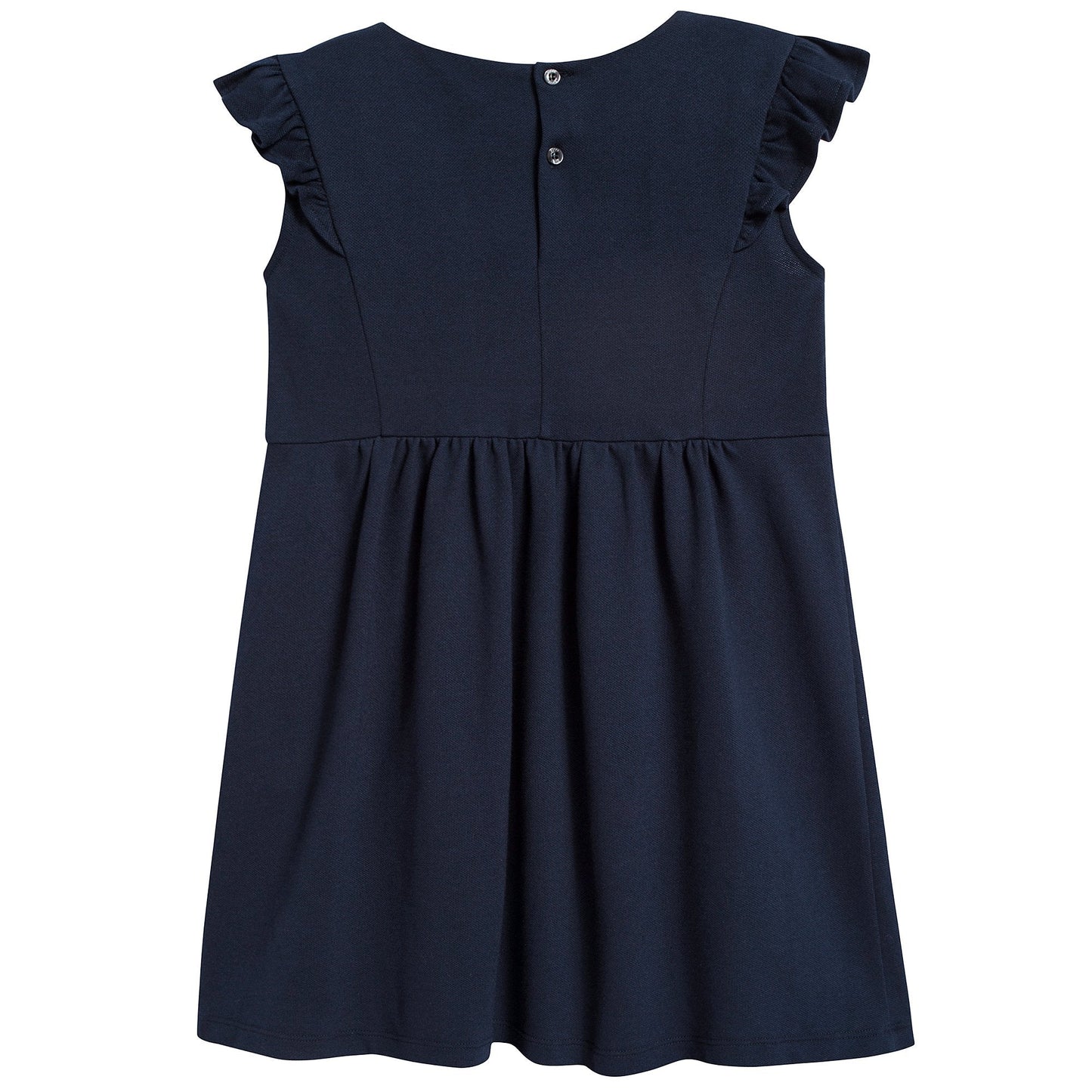 Girls Blue Cotton Dress