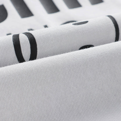 男童浅灰色Logo棉T恤