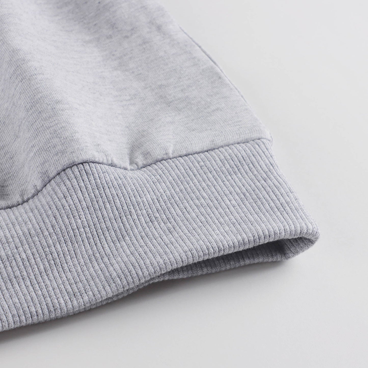 儿童灰色Logo棉卫衣