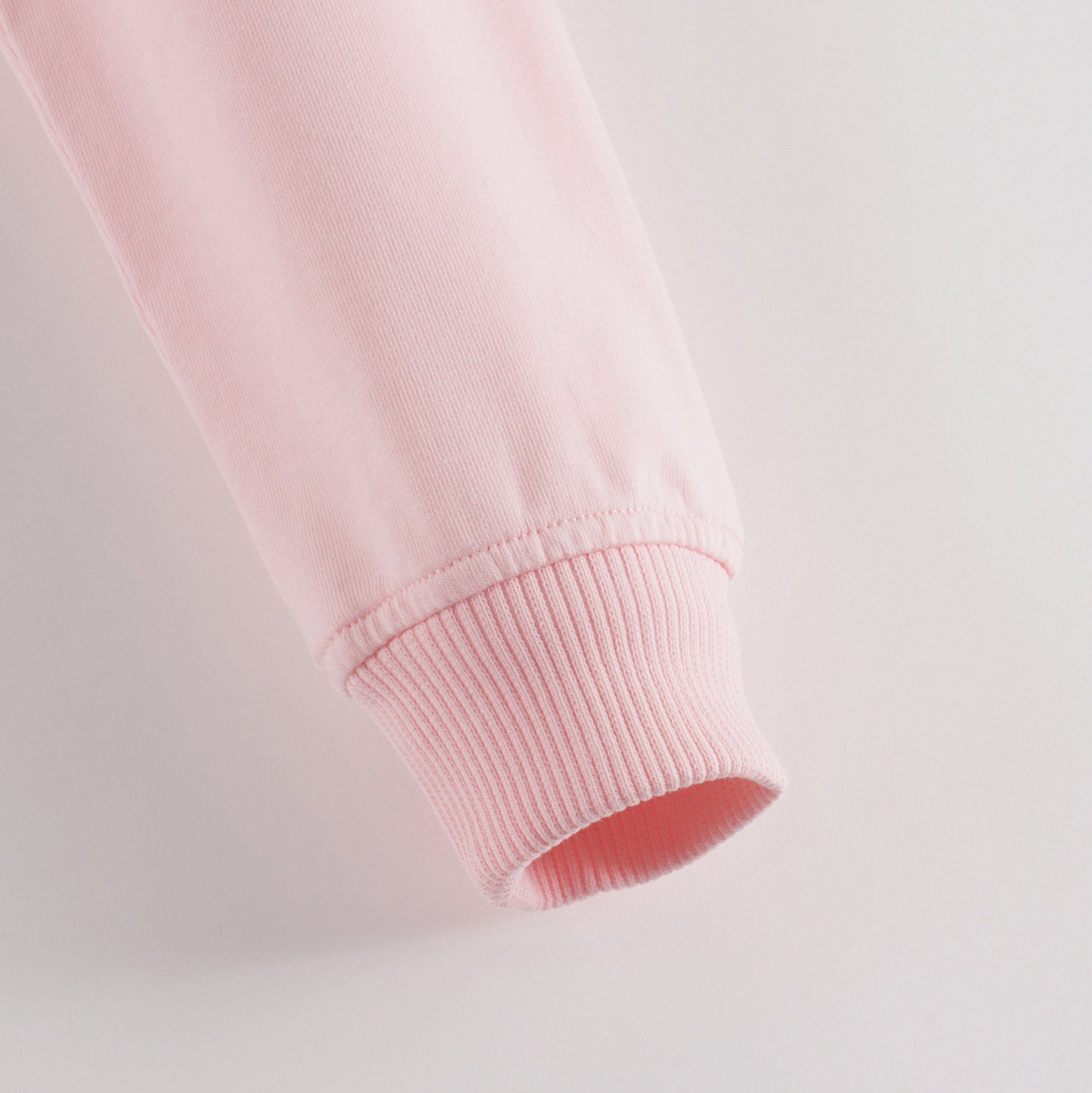 女童粉色Logo棉卫衣