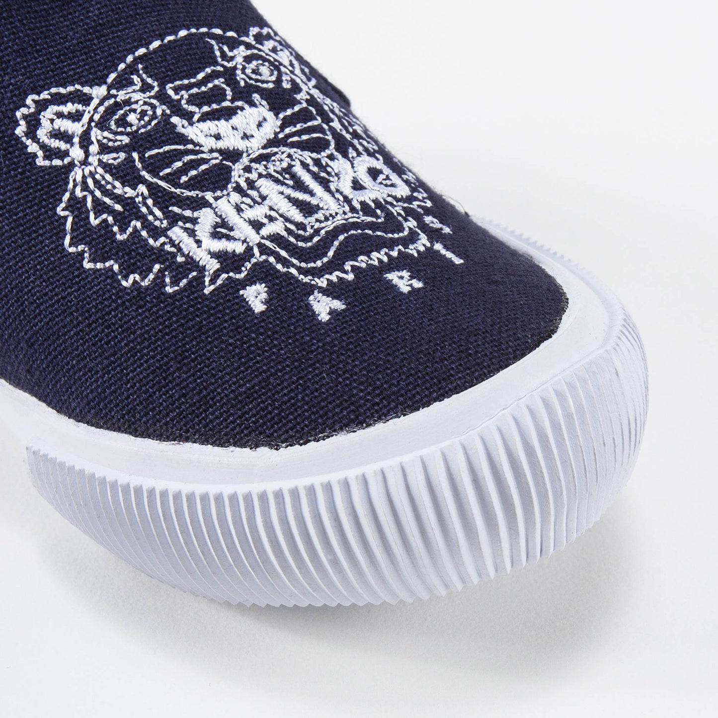 Baby Boys Navy Tiger Printed Shoes