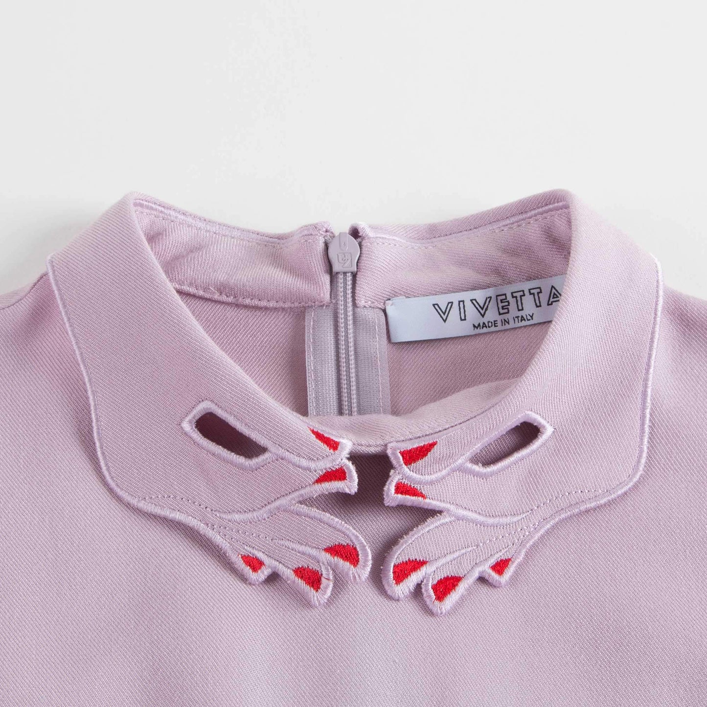 女童淡紫色连衣裙