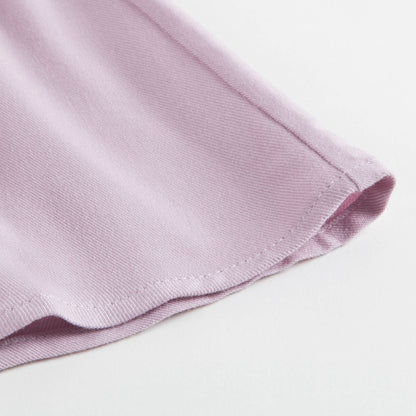 女童淡紫色连衣裙