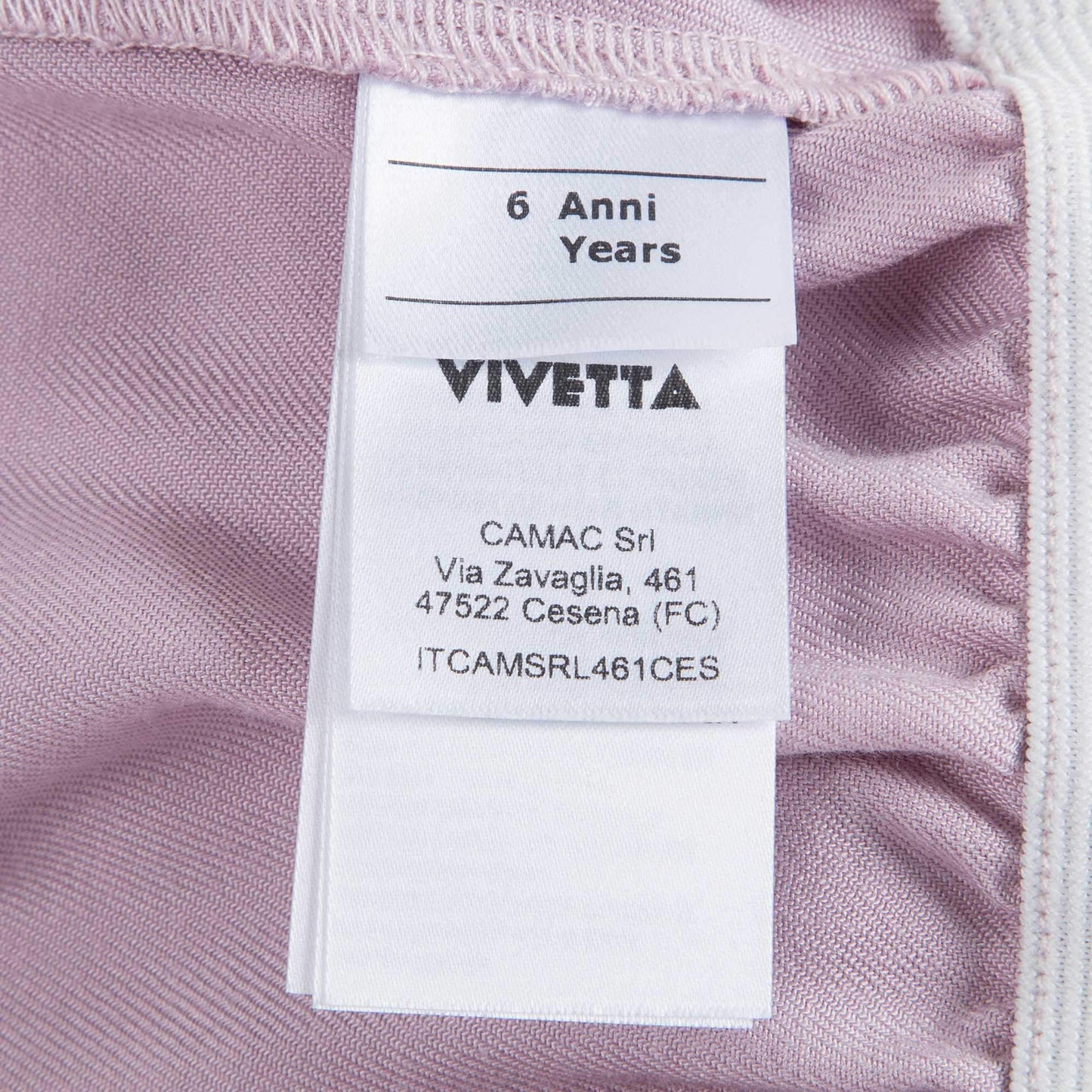 女童淡紫色连衣裙