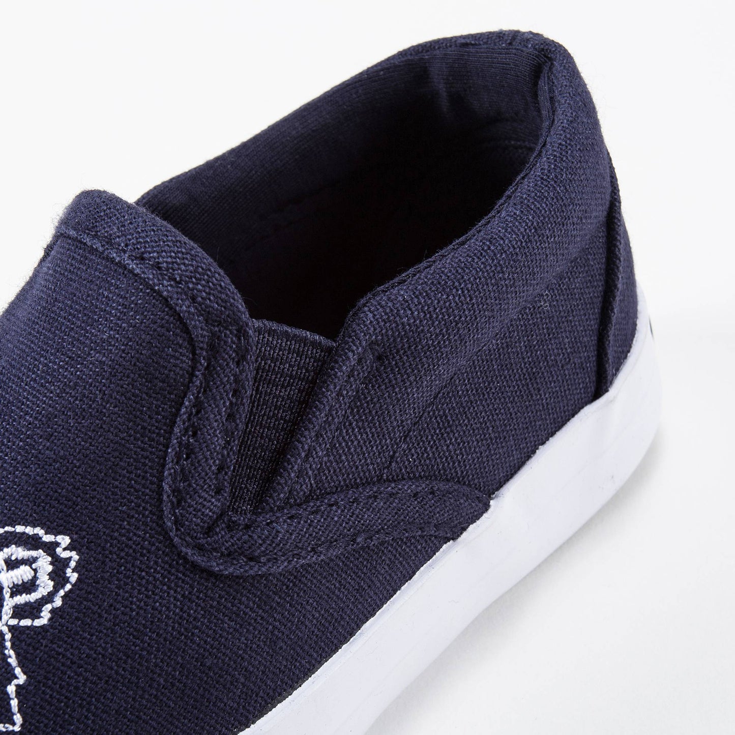 Boys Navy Tiger Printed Shoes