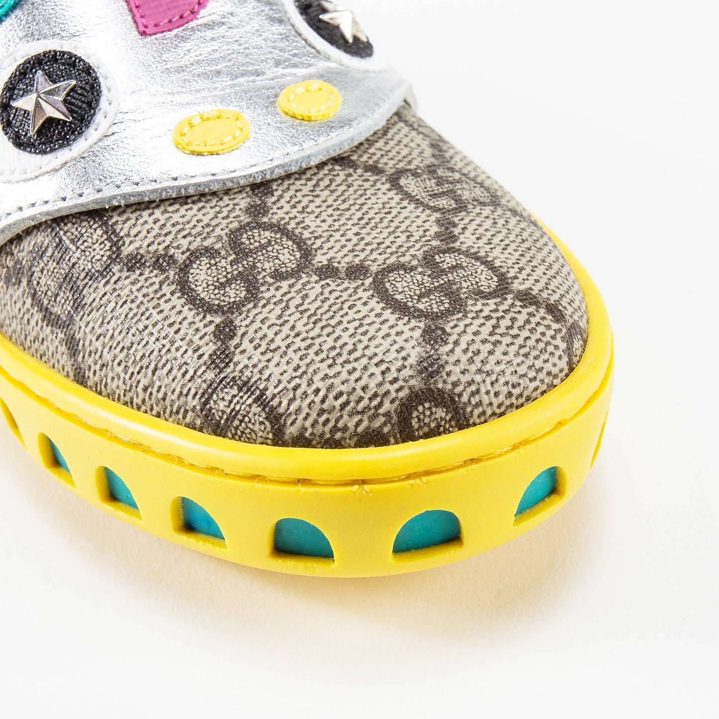 Girls Beige GG Unicorn Shoes