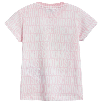 Girls Sweet Rose Cotton T-shirt