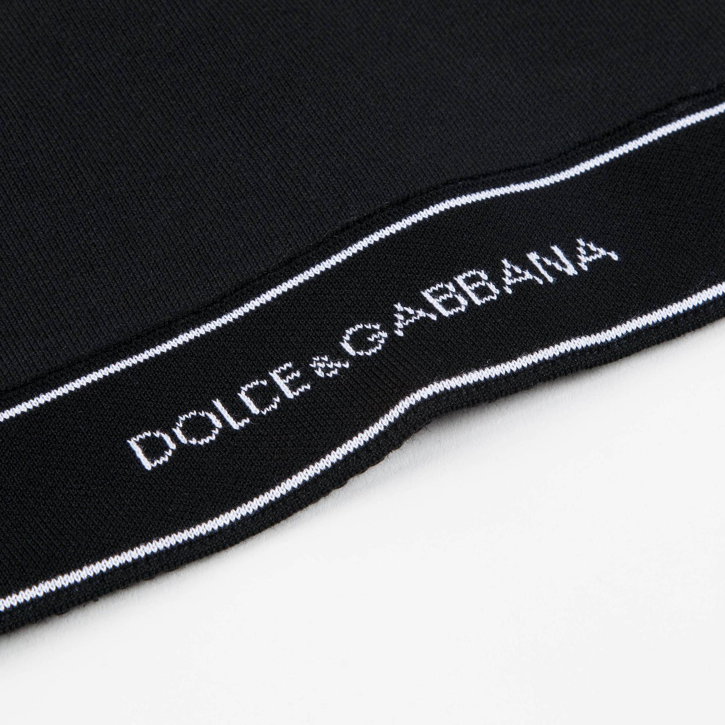 Girls Black Logo Cotton Zip-up Top