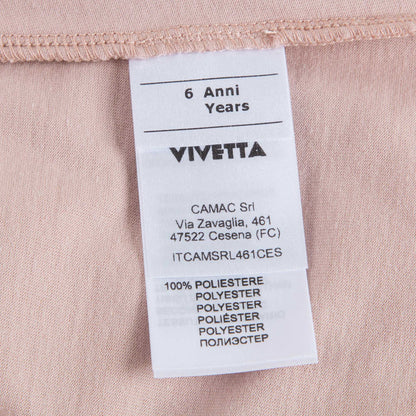 女童浅粉色连衣裙