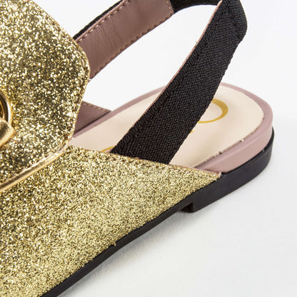 Girls Golden Shoes