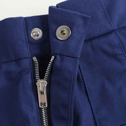 女童蓝色棉短裤