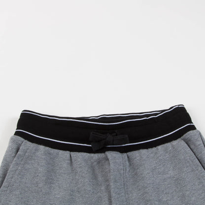 Boys Grey Logo Joggers