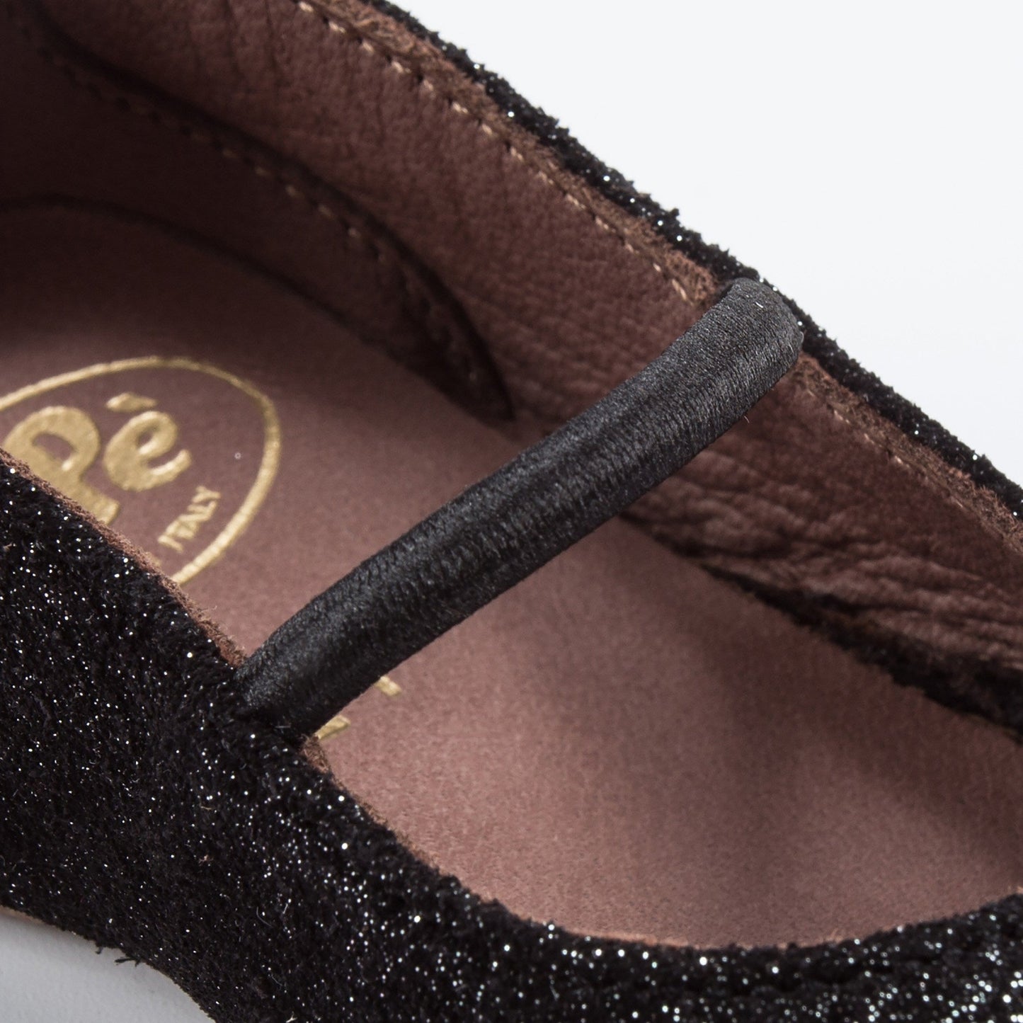 Girls Black "Spsg" Shoes