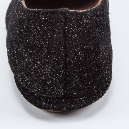 Girls Black "Spsg" Shoes