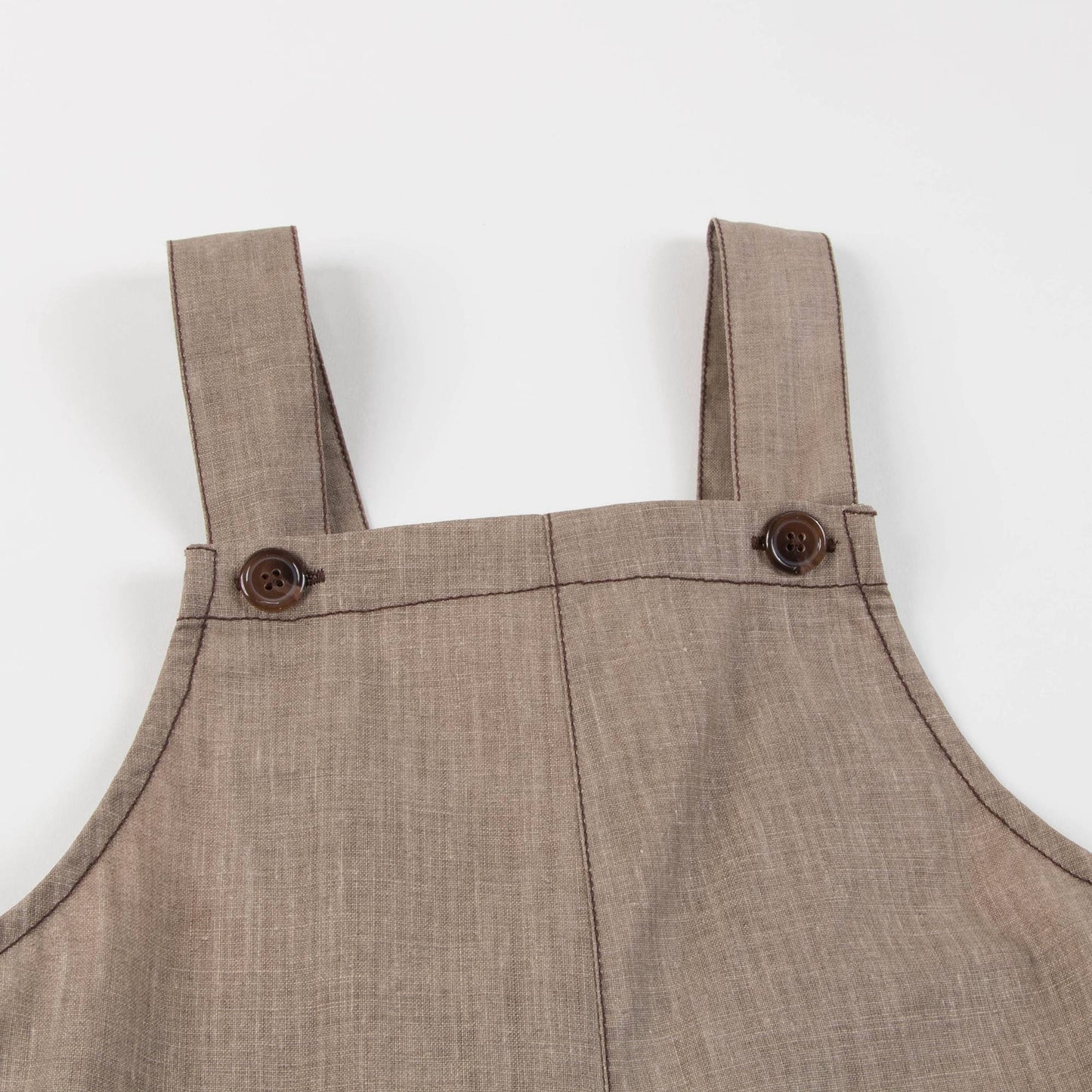 Boys & Girls Sand Woven Dungaree