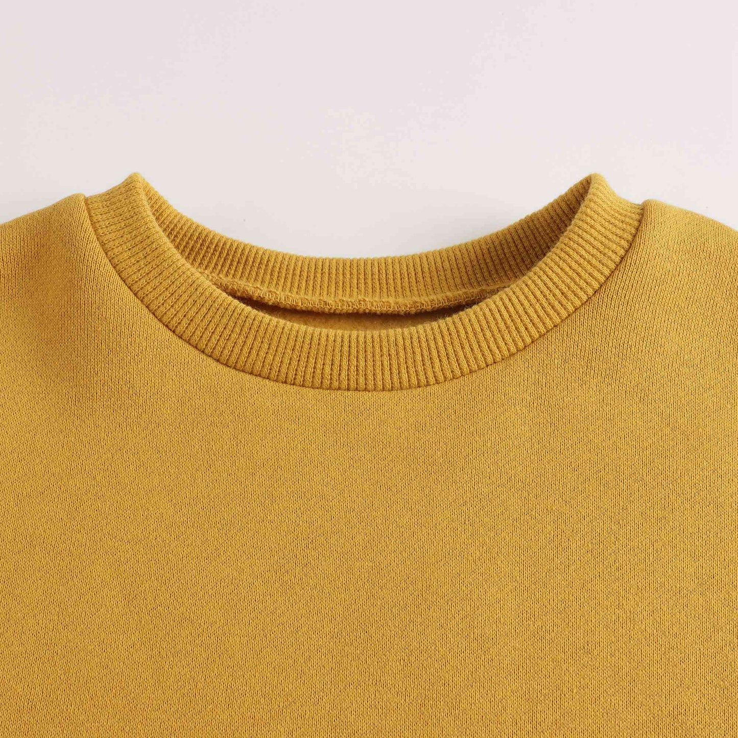 儿童黄色棉卫衣