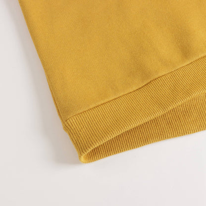 儿童黄色棉卫衣