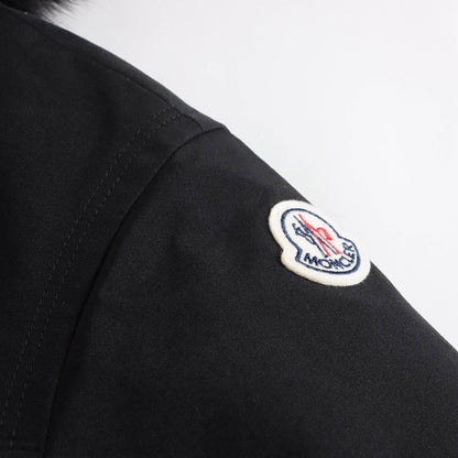 女童黑色"KAMELYA"羽绒外套