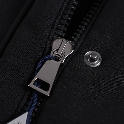 女童黑色"KAMELYA"羽绒外套