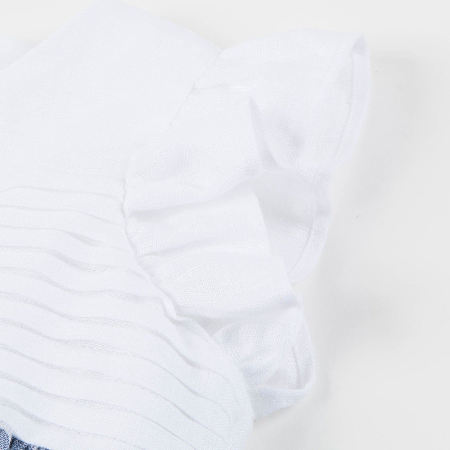 Baby Girls Electric Blue & White Dress