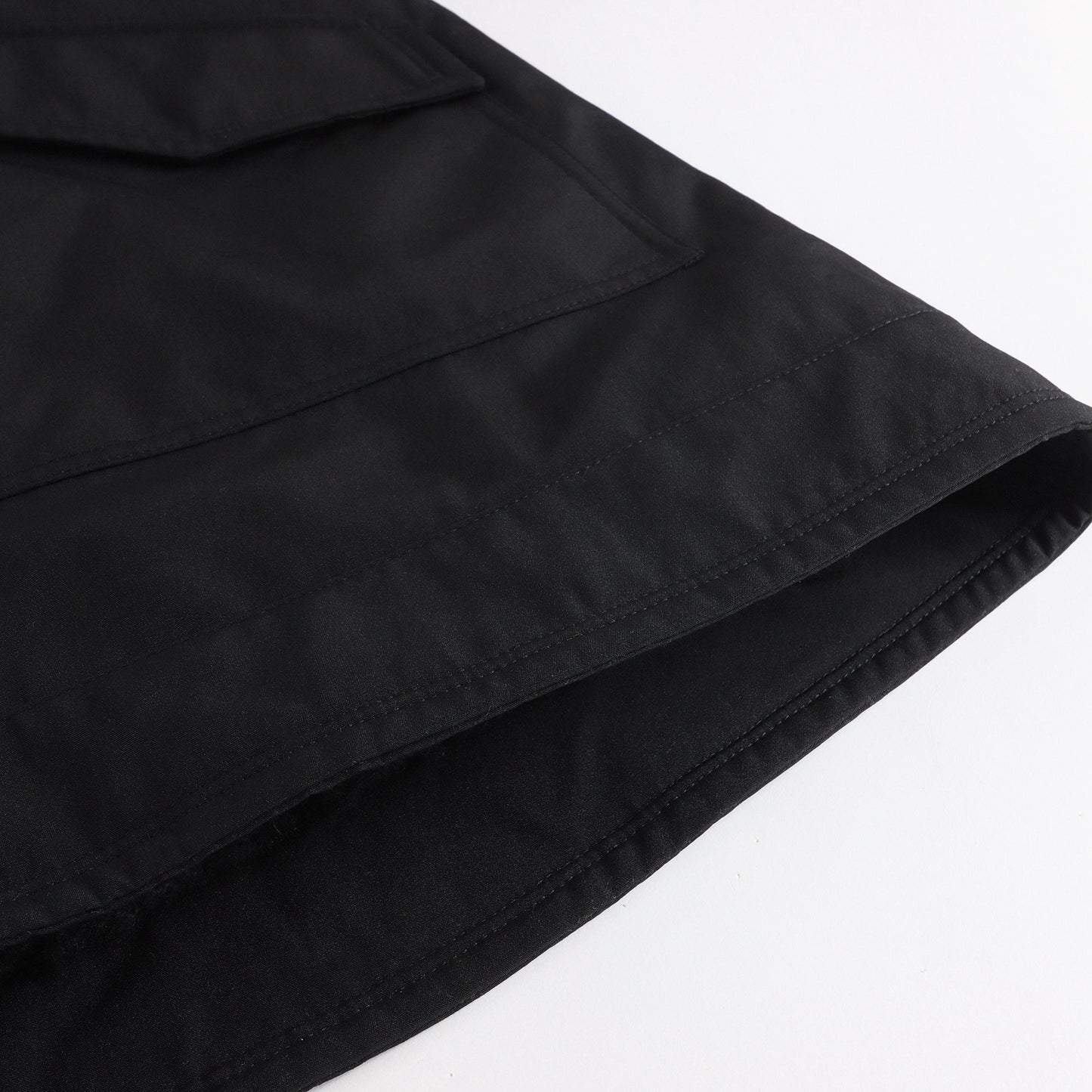 女童黑色"KAMELYA"羽绒外套