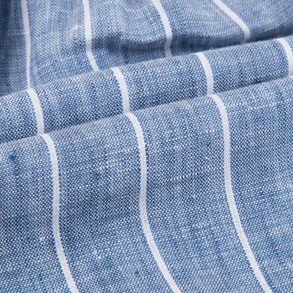 Baby Girls Electric Blue & White Dress