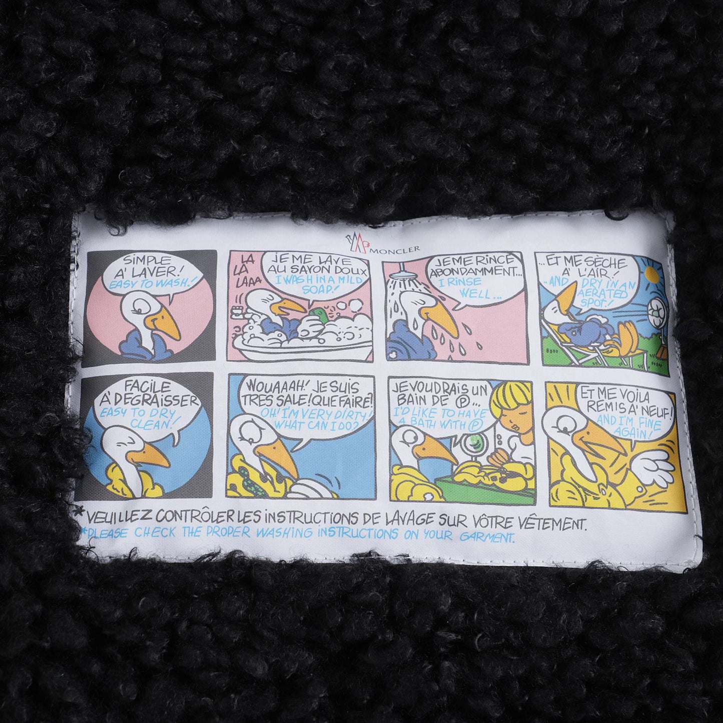 女童黑色"KAMELYA"羽绒外套