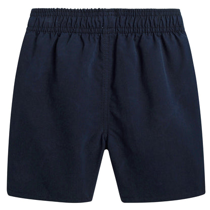 Boys Navy Blue Cotton Shorts