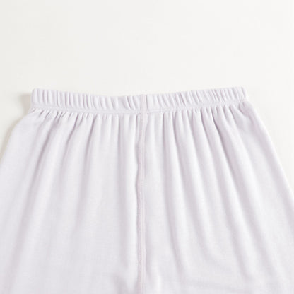 女童丁香紫简约内衣套装