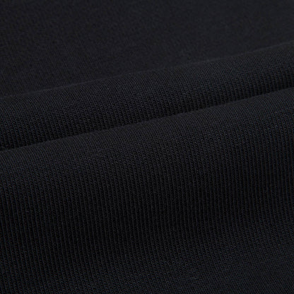 Girls Black Logo Cotton Jogging Pants
