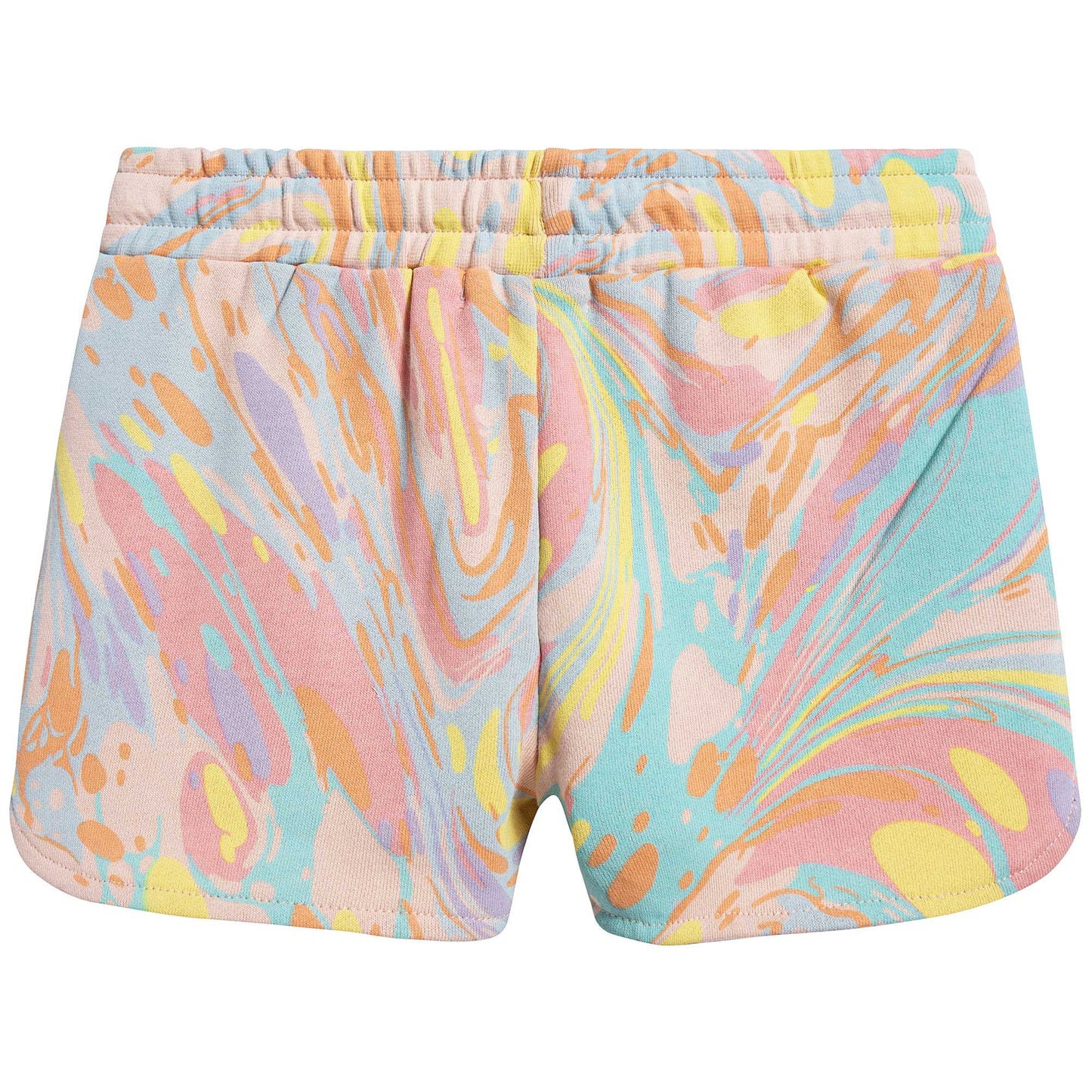 Girls Marble Printed Anticipato Prim Shorts