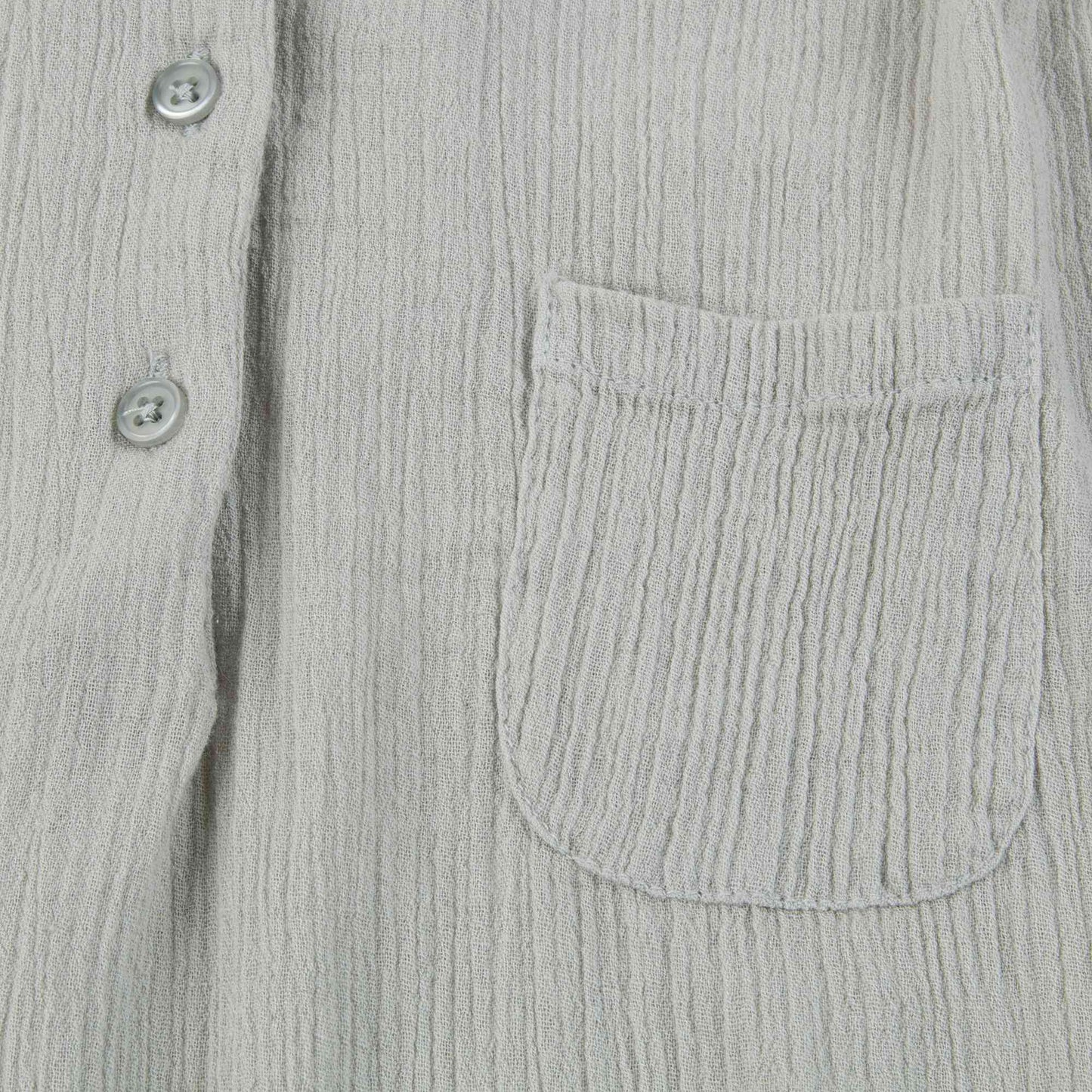 Girls Egret Cotton Woven Dress