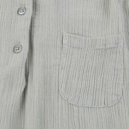 Girls Egret Cotton Woven Dress