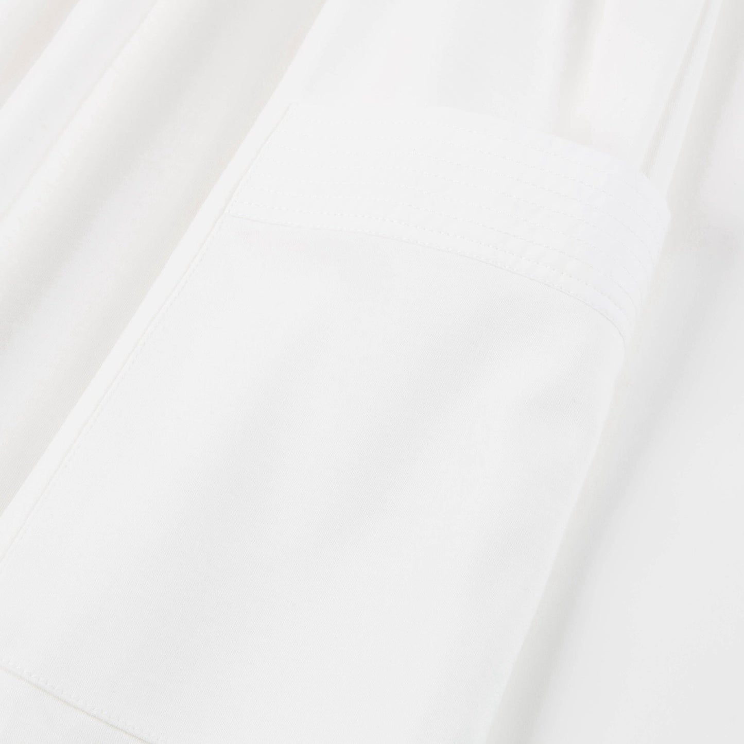 Girls Off White Cotton Dress