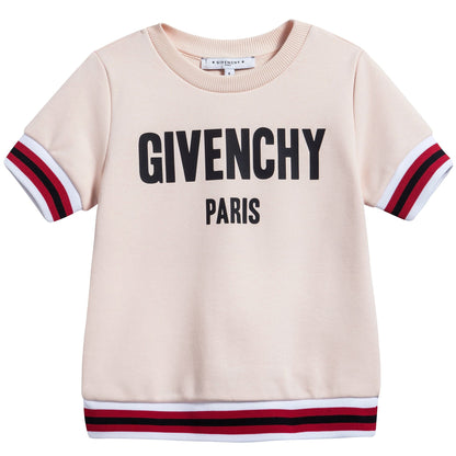 Girls Rose Petale Cotton Sweatshirt
