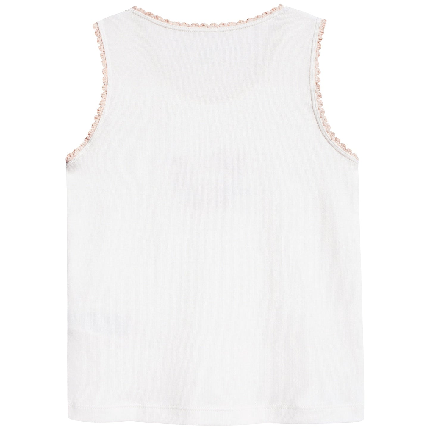 Girls White Anticipato Prim Vests 7 Pack Gift Set