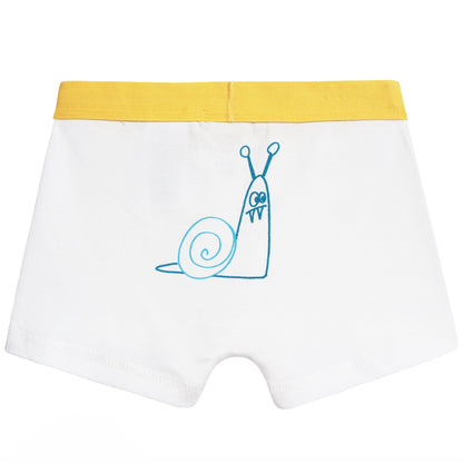Boys White Anticipato Prim Underwear 7 Pack Gift Set