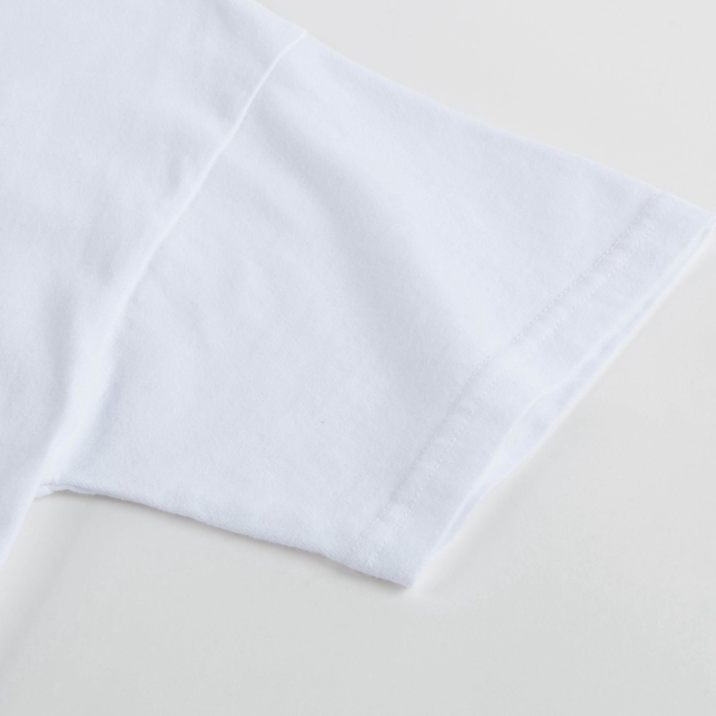 Boys & Girls White Cotton T-shirt