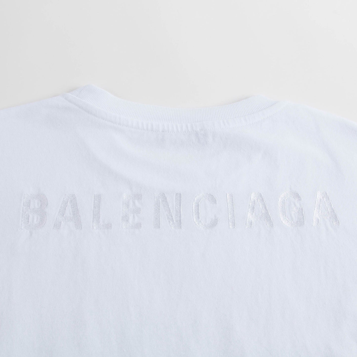 Boys & Girls White Cotton T-shirt