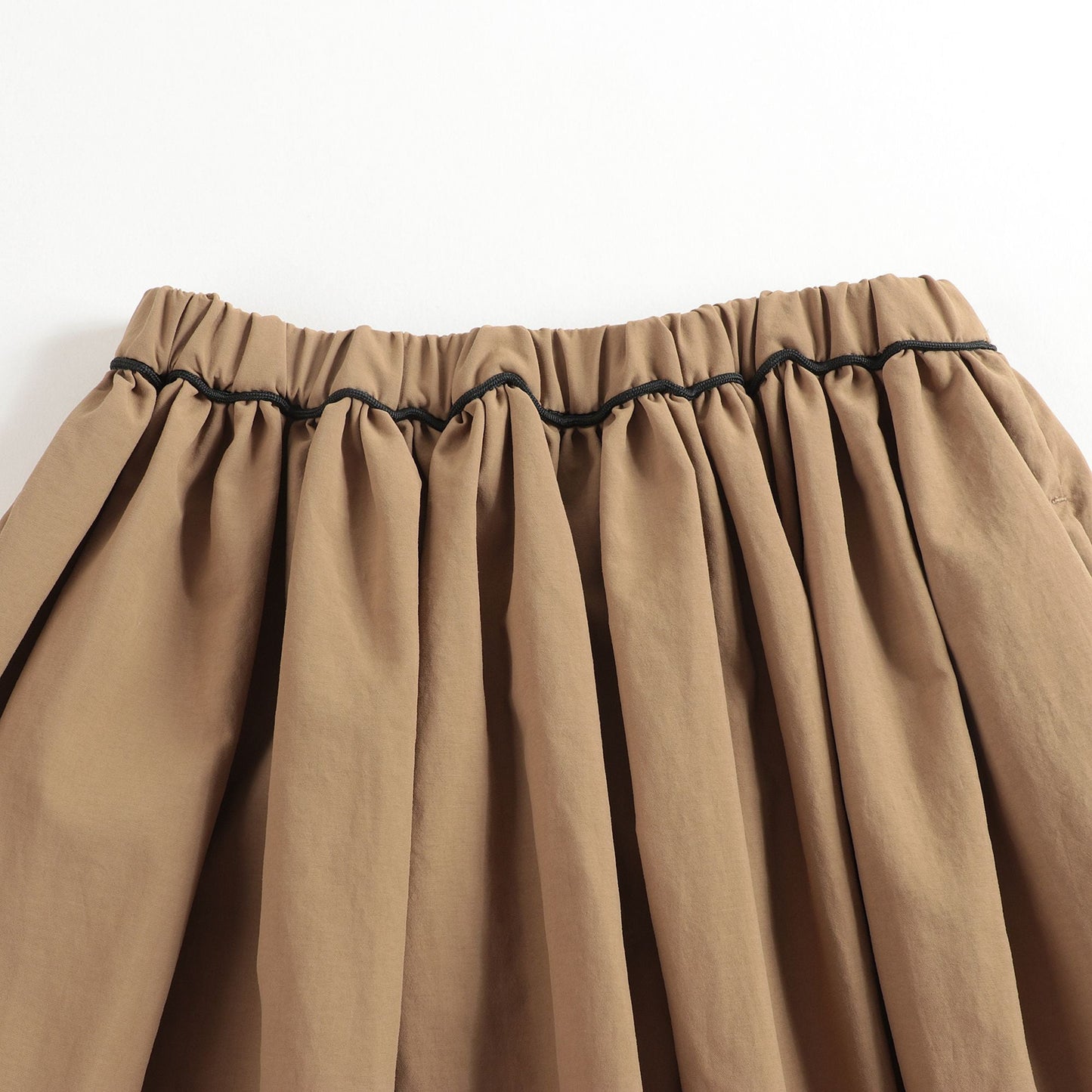 Girls Beige Frill Skirt