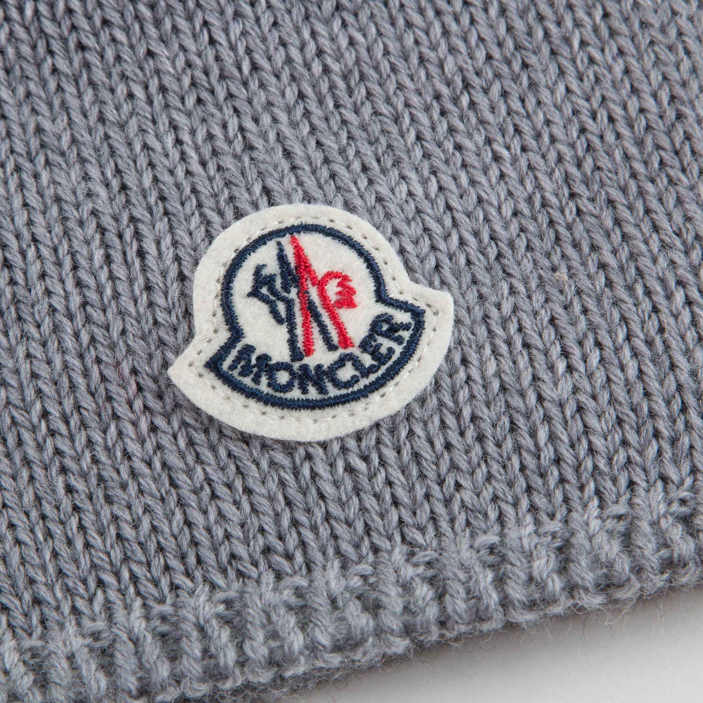 Baby Boys Grey Virgin Wool Hat
