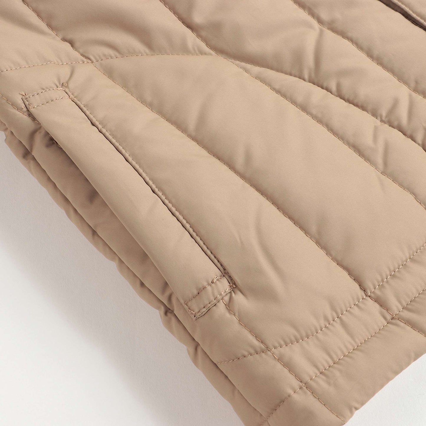 Boys & Girls Beige Striped Jacket