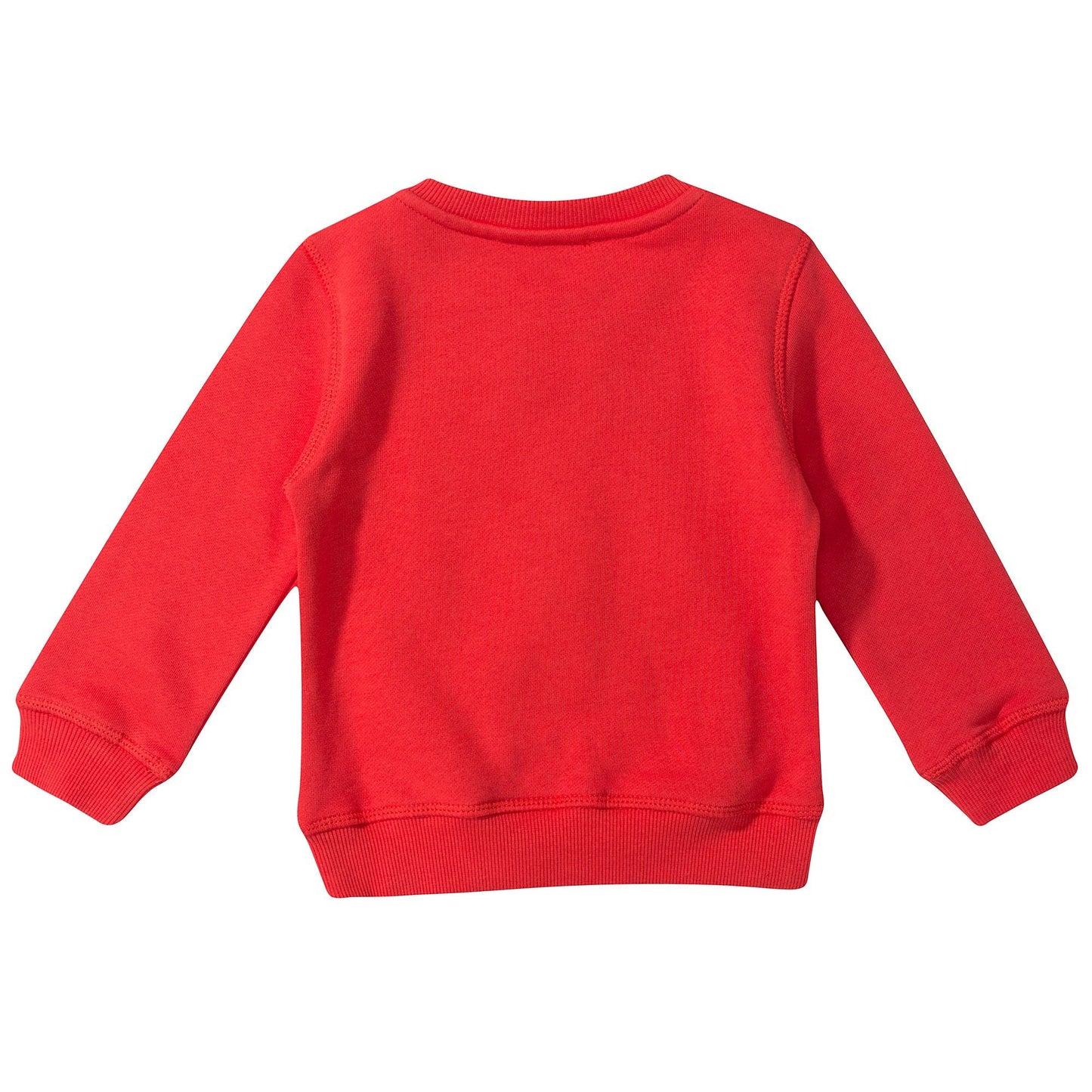Girls Red Tiger Printed Sweatshirt