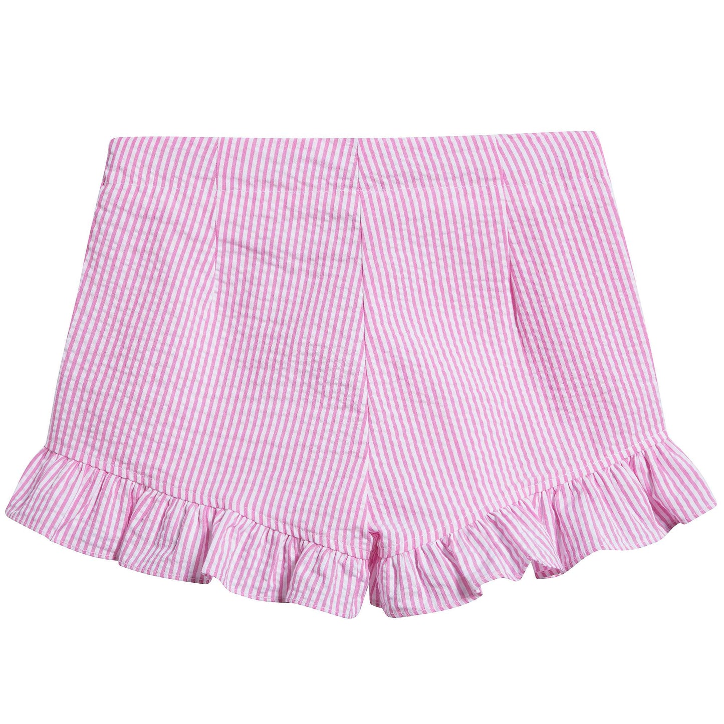 Girls Azalea Pink Cotton Shorts