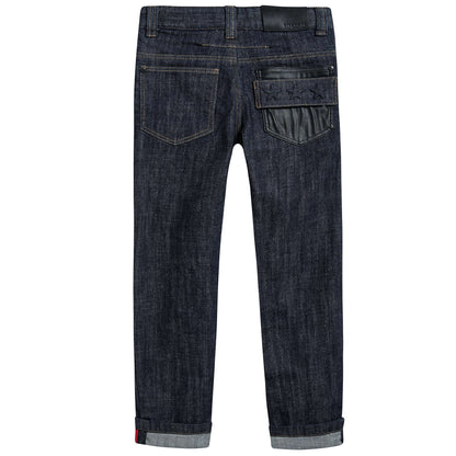Boys Denim Brut Cotton Trousers
