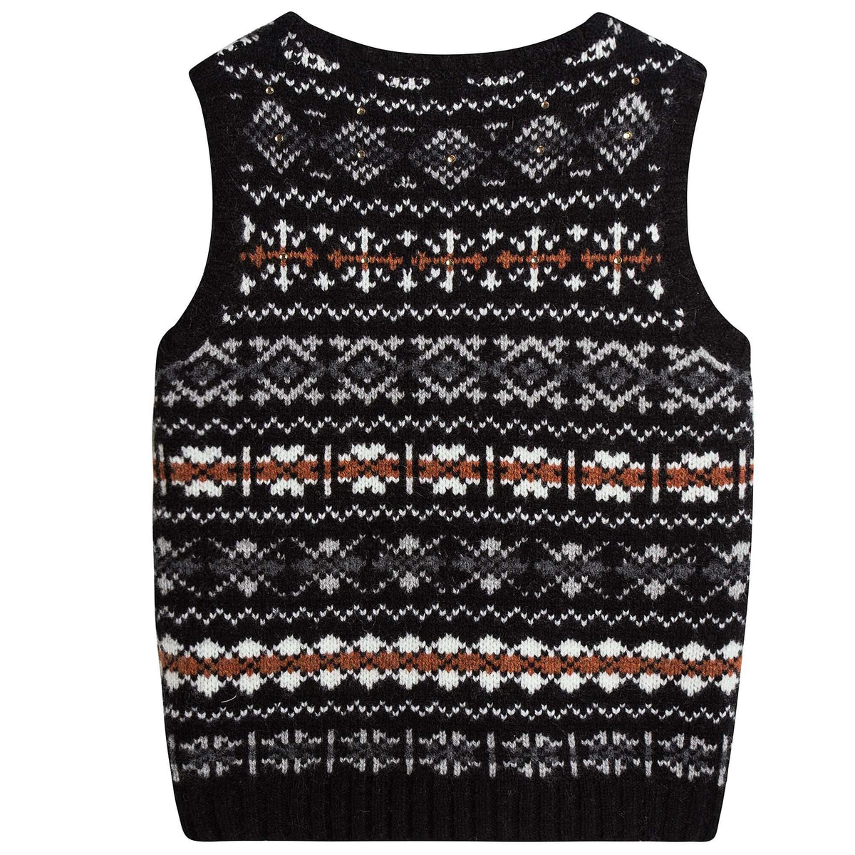 Girls Black & Grey Slip Overs