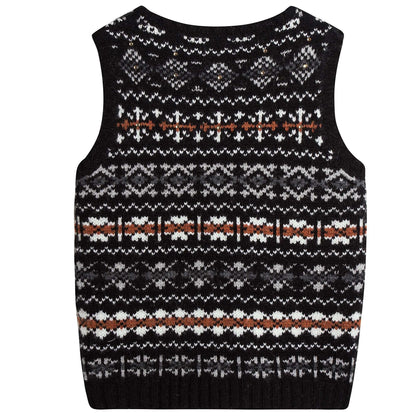 Girls Black & Grey Slip Overs