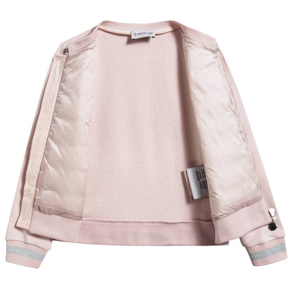Girls White "Maglia" Cardigan