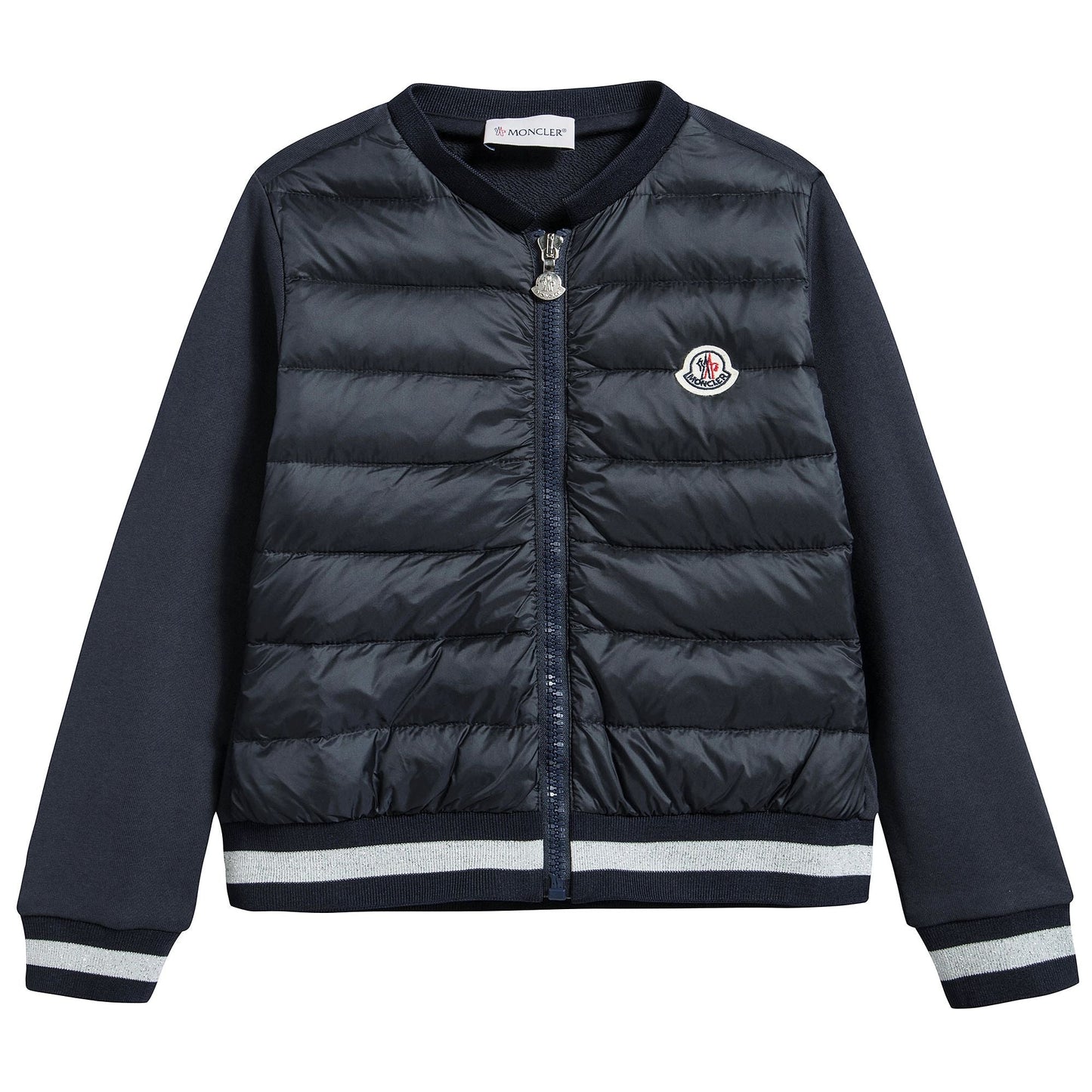Girls  Navy  Blue   "Maglia"   Cardigan