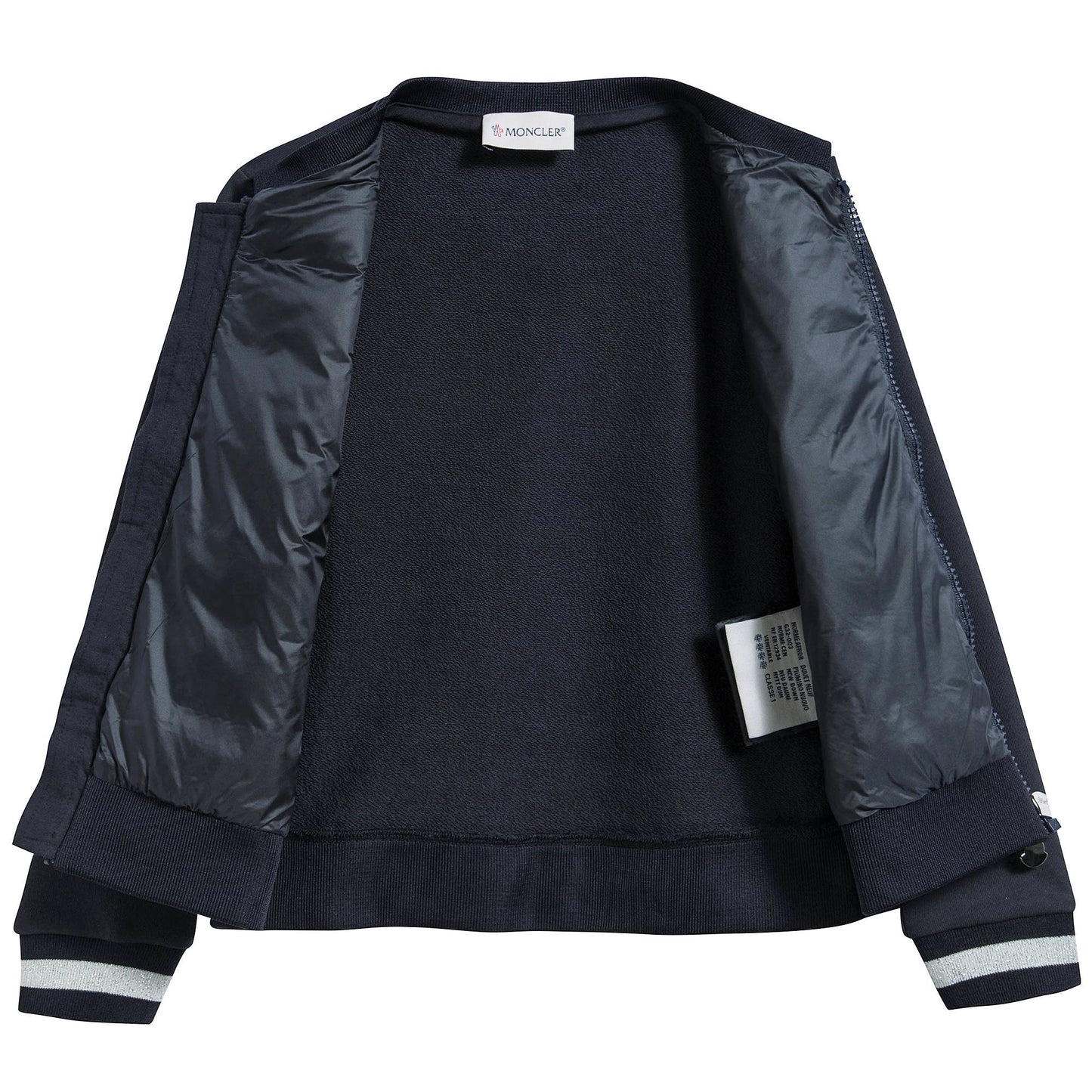 Girls  Navy  Blue   "Maglia"   Cardigan